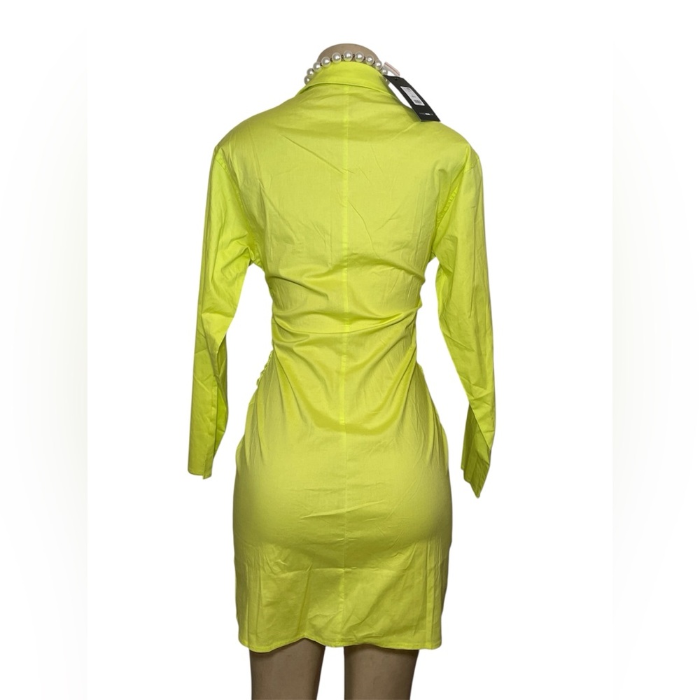 NWT FashionNova bright Future Shirt Dress - Picture 6 of 8